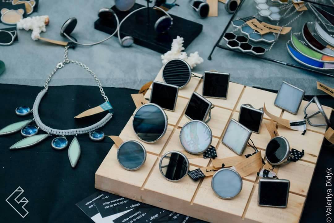 Statement Black Disc Ring: Chunky Gothic Jewelry Bold cocktail oversized piece