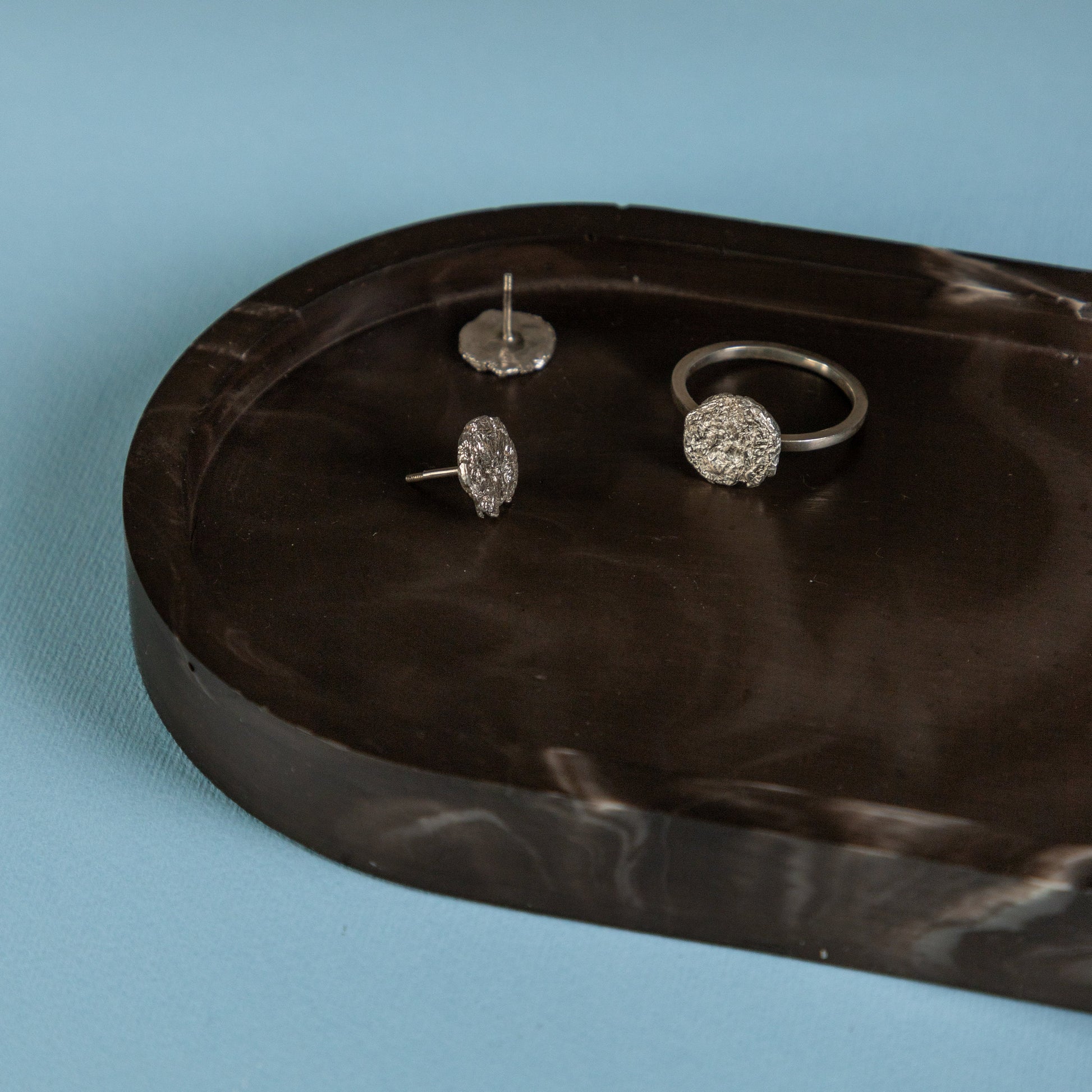 soft textured silver jewelry