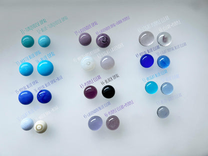 glass bubble lens color options