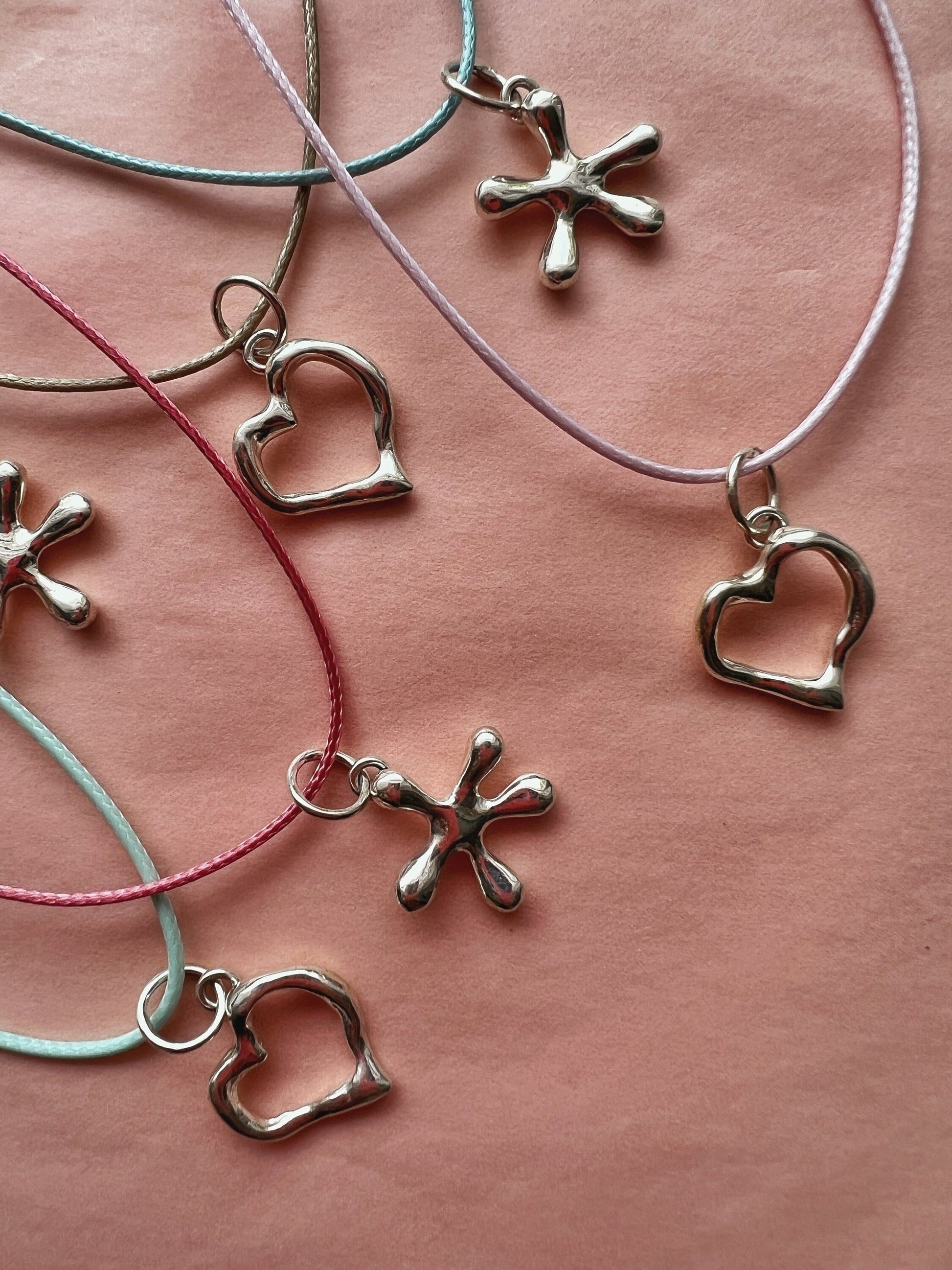 Gold Plated Silver Heart Pendant – Minimalist Choker Necklace for Women