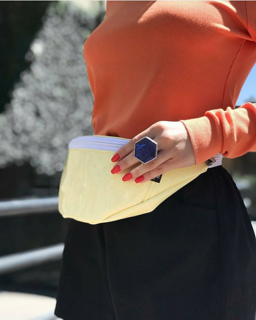 Chunky hexagon blue ring, wabi sabi statement ring, large geometric ring, big oversized stained glass ring, gothic jewelry, gift for her