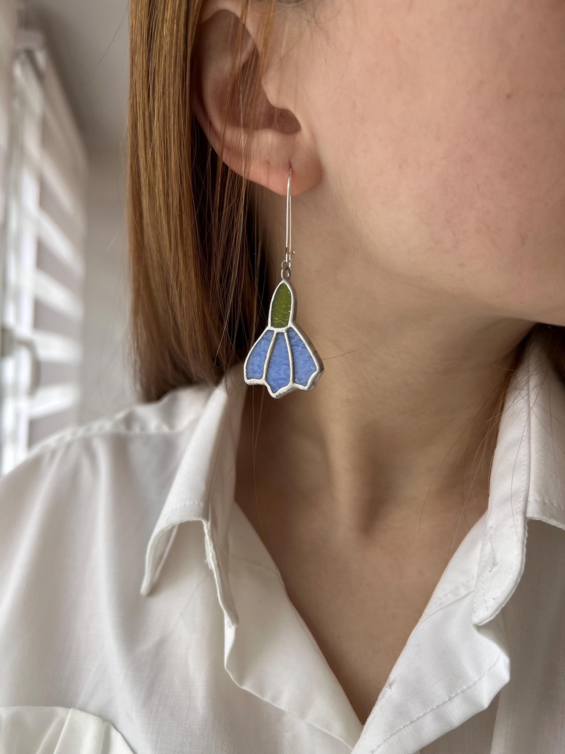 stained glass gift,
wedding gift,
birthday gift,
botanical earrings,
gift for her,
dainty dangle earrings,
bluebell flower drop,
wild flowers earrings,
floral jewelry,
cornflower earrings,
spring jewelry,
flower earrings,
carnation earrings,