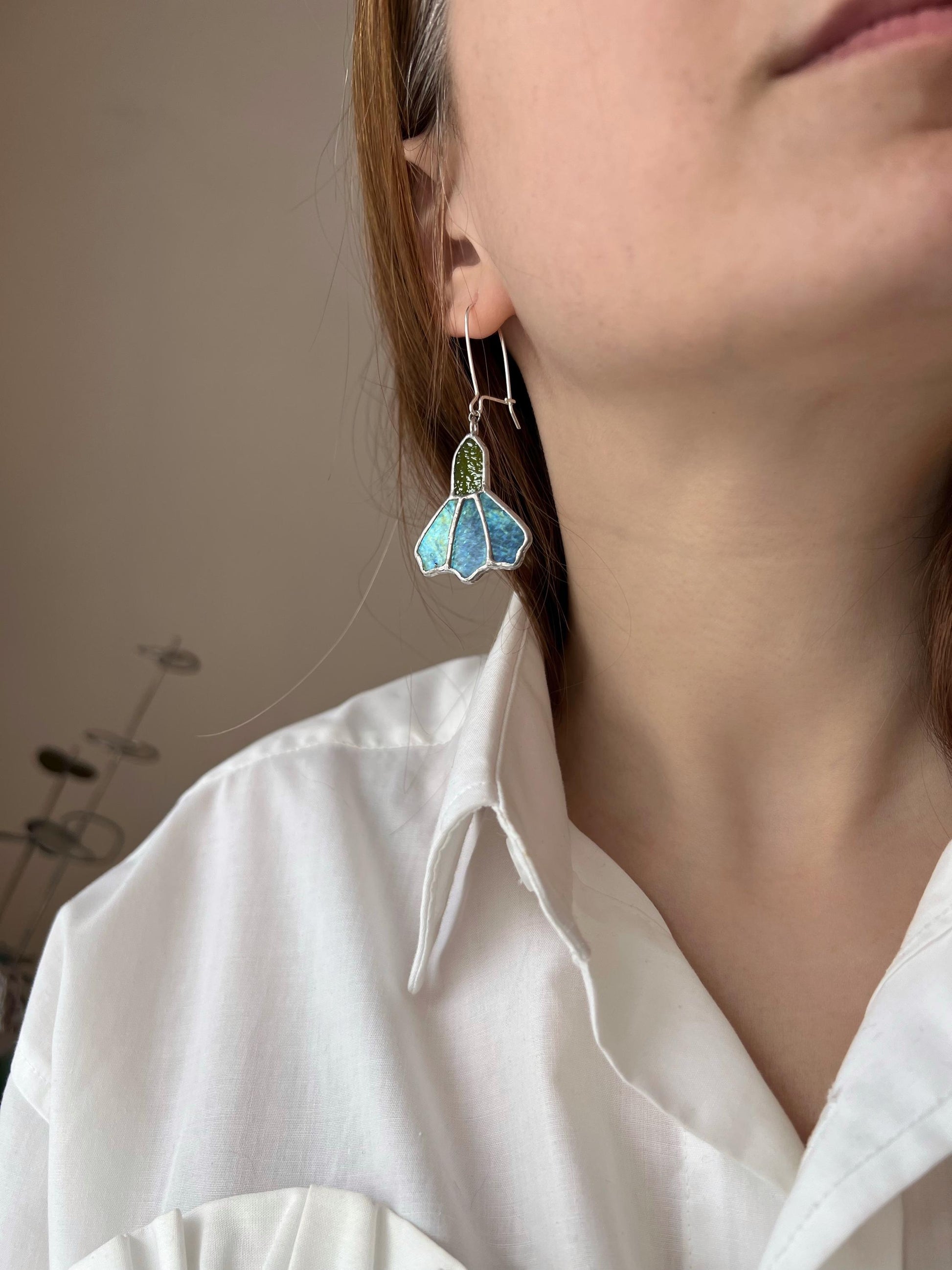 stained glass gift,
wedding gift,
birthday gift,
botanical earrings,
gift for her,
dainty dangle earrings,
bluebell flower drop,
wild flowers earrings,
floral jewelry,
cornflower earrings,
spring jewelry,
flower earrings,
carnation earrings,