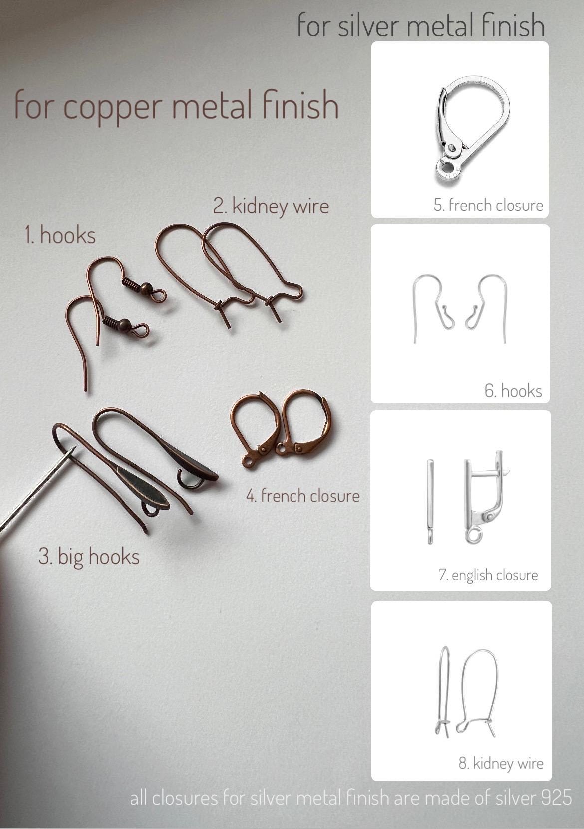 Ginkgo Leaf Dangle Earrings: Iridescent Glass Botanical Jewelry