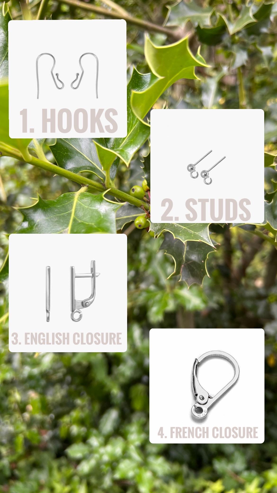 Yin Yang Dangle Earrings: Stained Glass Long Chain Earrings